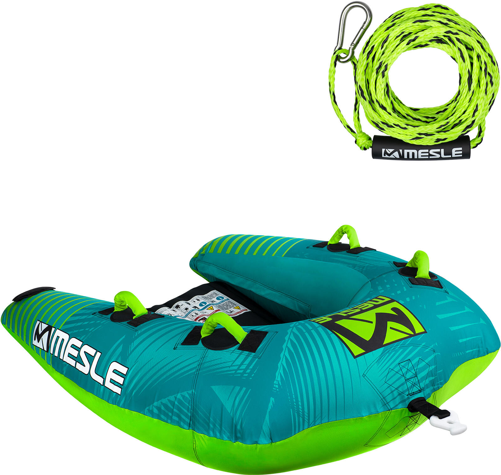 MESLE Band Achter Boot Wakester 2 Persoons Set Met Lijn Watersports Funtube