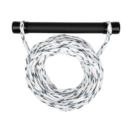 Wasserski Leine Set mit Hantel Wakeboard Seil Einsteiger 18,3 m orange