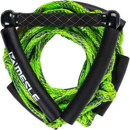 Wakesurf Leine SKA mit gepolstertem Griff & dickem Seil 3 Sektionen