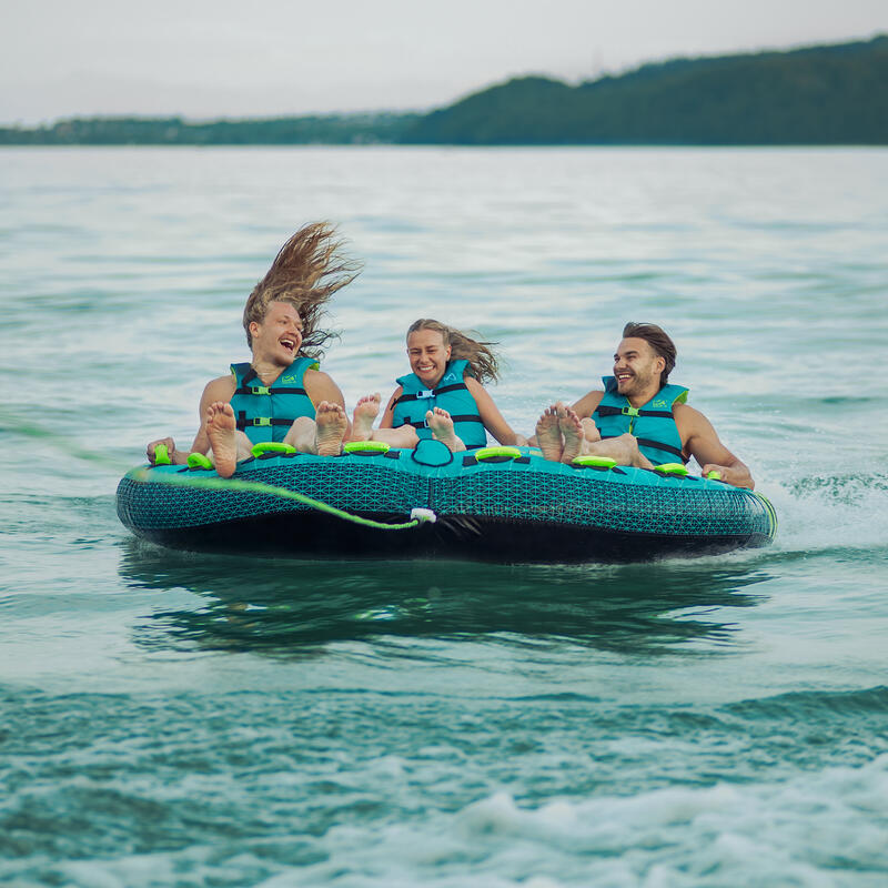 Wassergleiter Gravity 2 Personen mit Leine Funtube Boot Wassersport