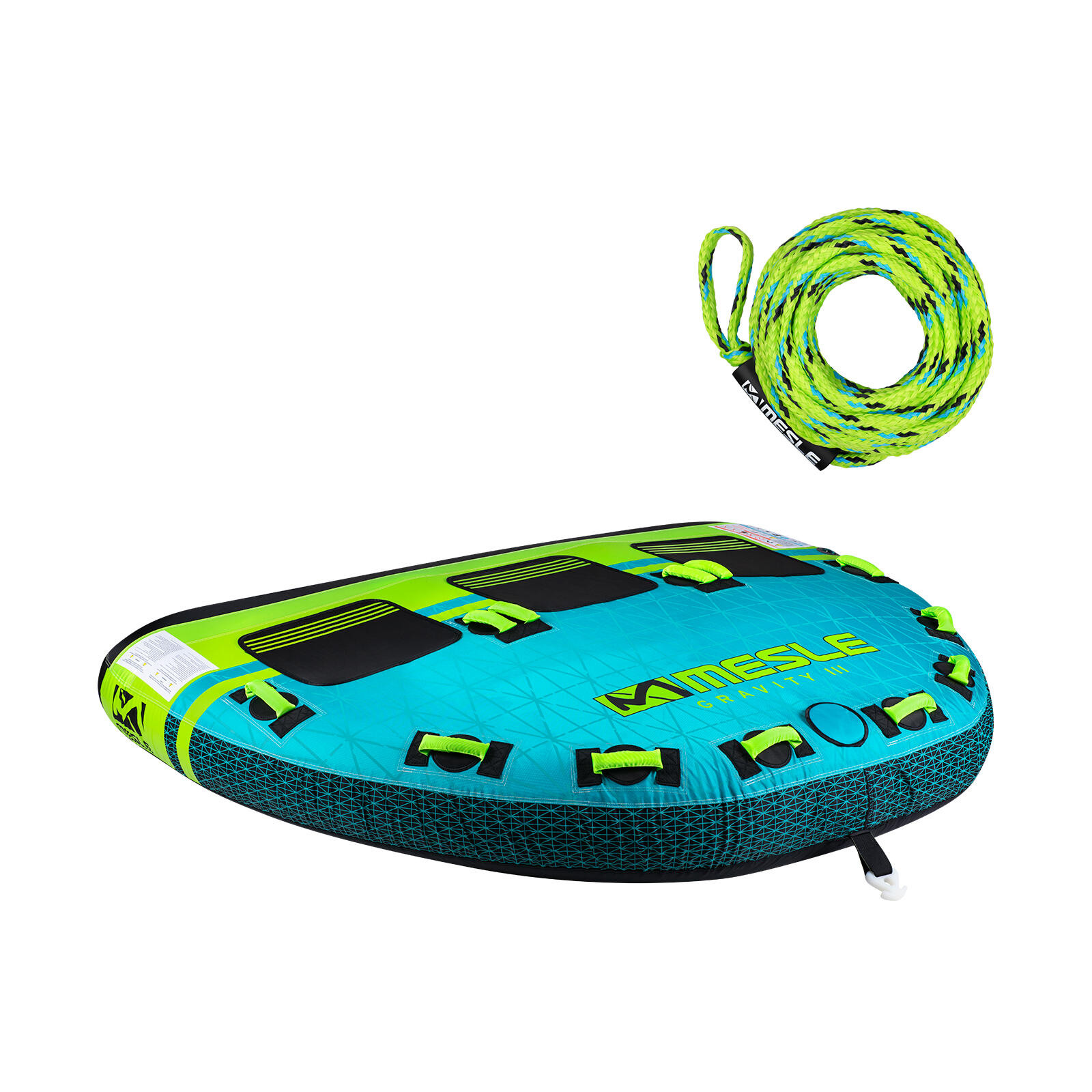 MESLE Funtube Gravity 3 Personen Met Lijn Band Achter Boot Watersport
