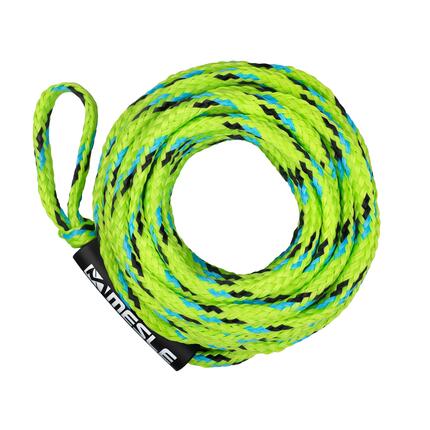 Zugleine 3P 55' Wassersport Funtube Seil Boot bis 3 Personen lime