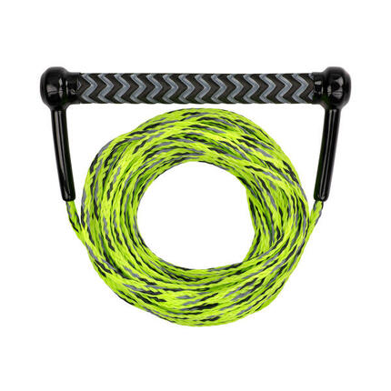 Leine Combo mit Hantel Wakeboard Wasserski Seil angenehmer Griff weiss