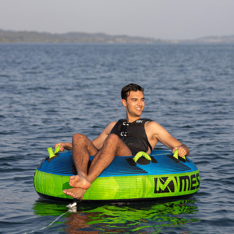Bouée Tractée Formula 2-4 Personnes - Gonflable Pour Bateau Et Jet Ski - Jeux Nautiques