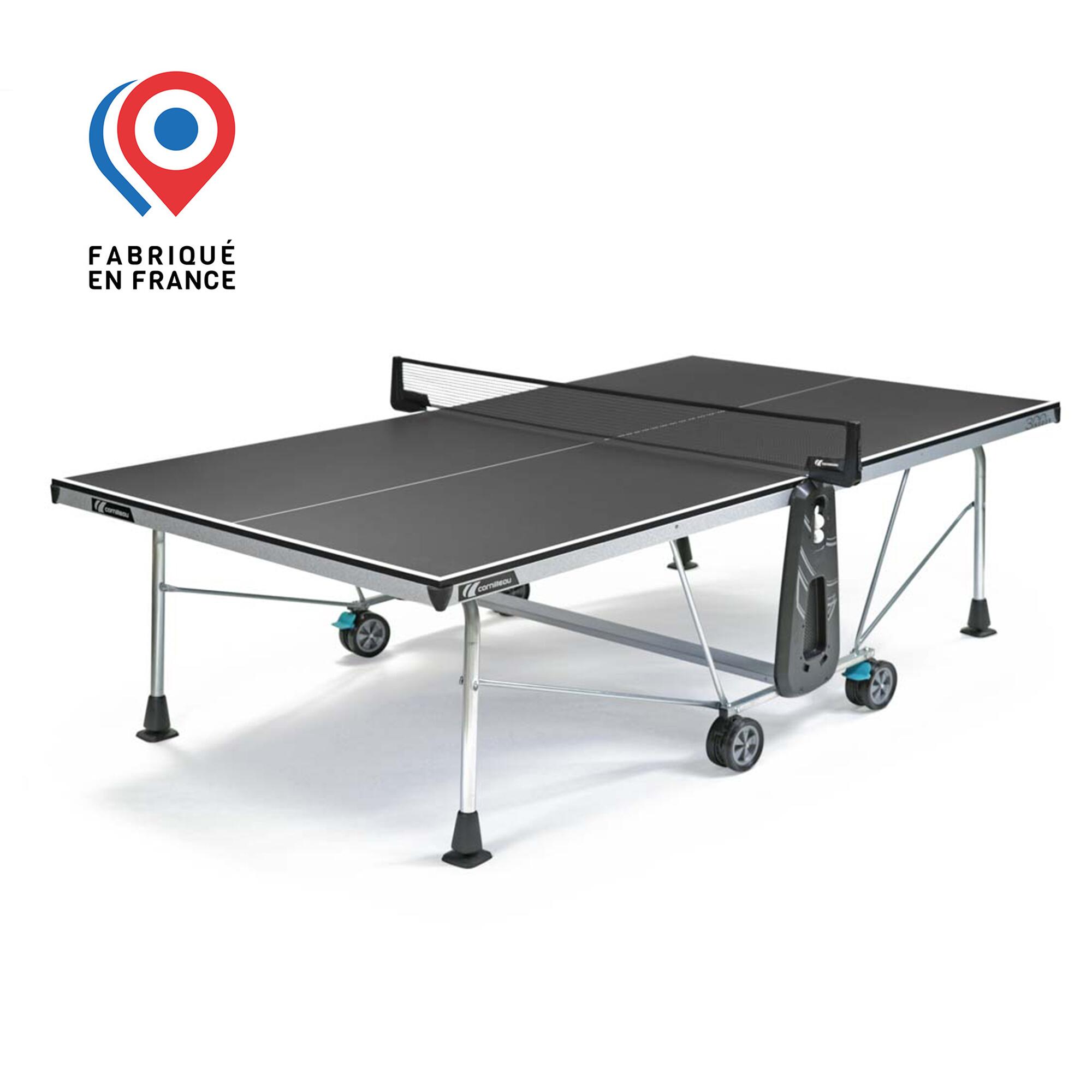 CORNILLEAU NEW 300 Indoor Table Tennis Table - Grey