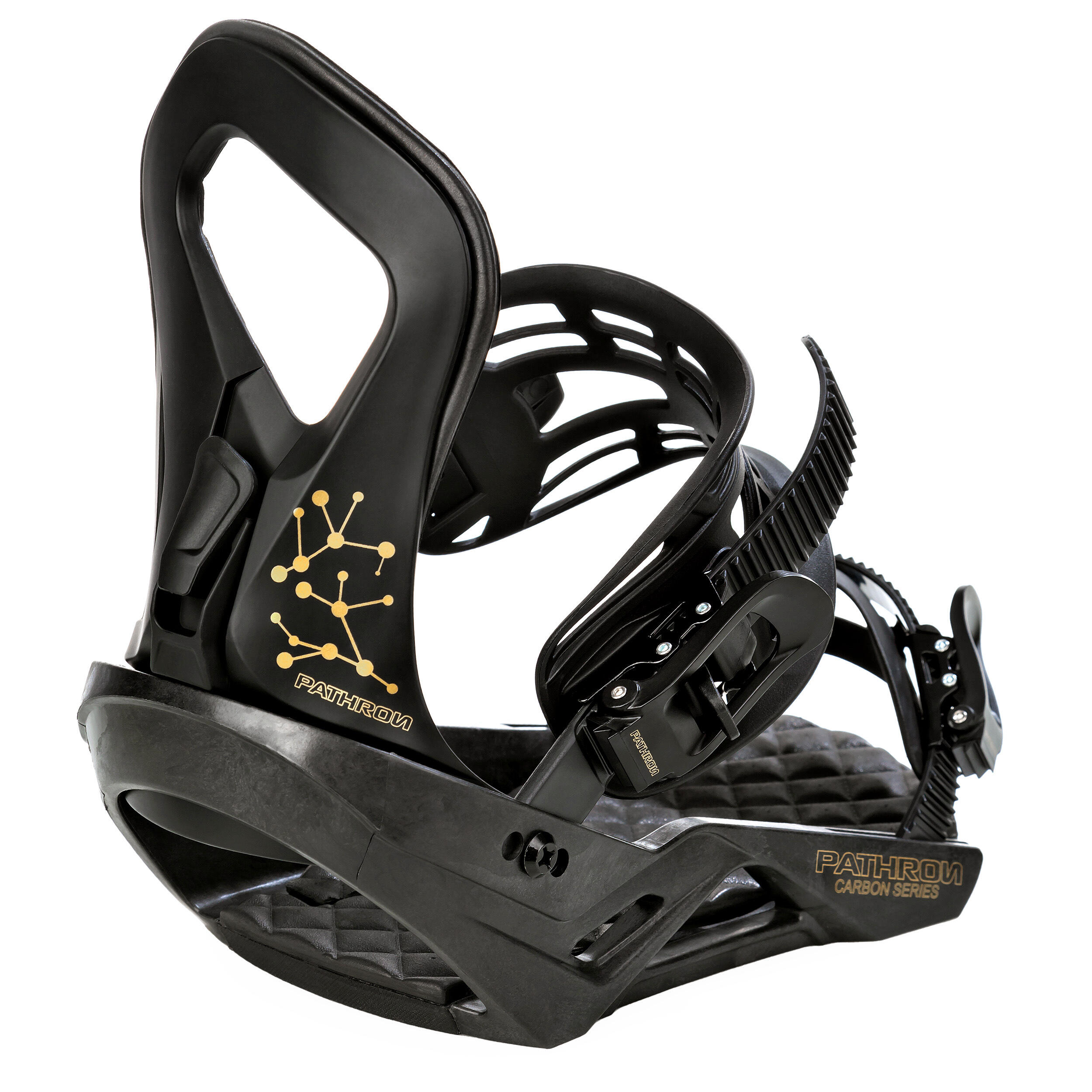 Attacchi da snowboard CT Carbon Series Nero 3/5
