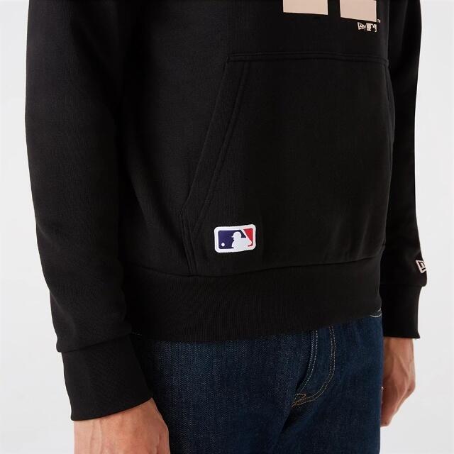 Sweat à capuche MLB Los Angeles Dodgers New Era Seasonal Team Noir et crème pour 4/5