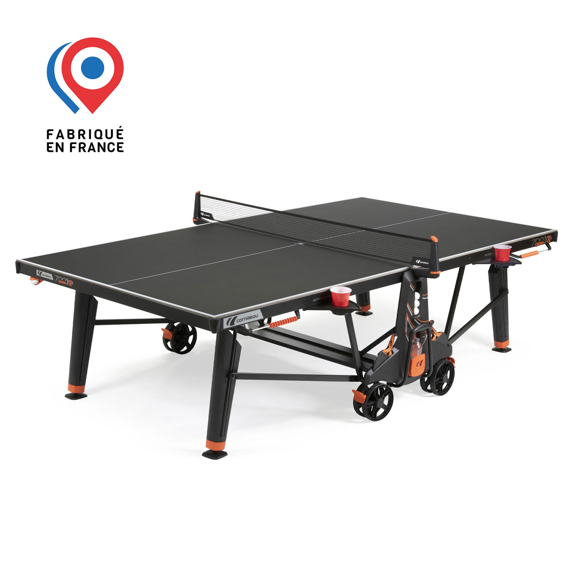 700X Performance Outdoor Table Tennis Table 1/8