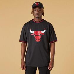 T-Shirt NBA Chicago Bulls Mesh Team Logo Hommes NEW ERA