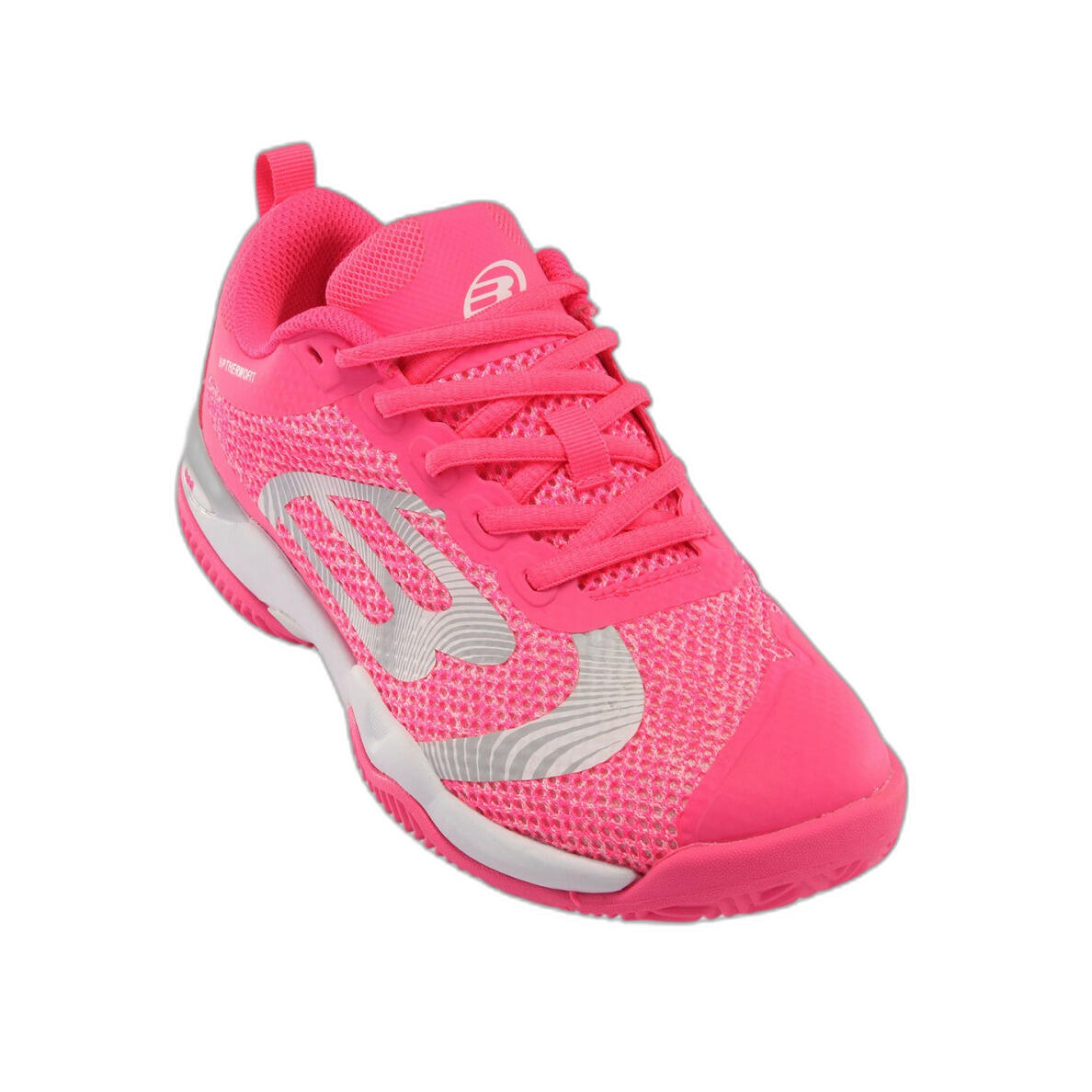 Zapatilla de Pádel Bullpadel Beker W 22v Fucsia 3/4