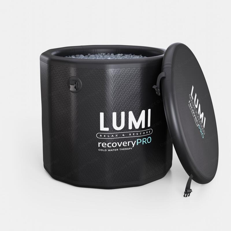 Lumi Therapy Recovery PRO Barrel Portable Ice Bath for Cold Water
