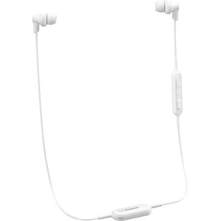 Casti in-ear Neck Band Panasonic RP-NJ300BE-W, Alb