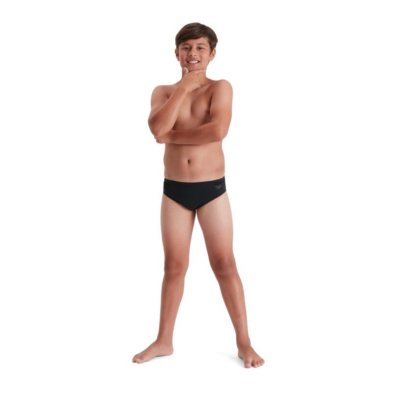 ECO ENDURANCE+ 小童 (6-14 歲) ESSENTIAL 三角泳褲 - 黑色