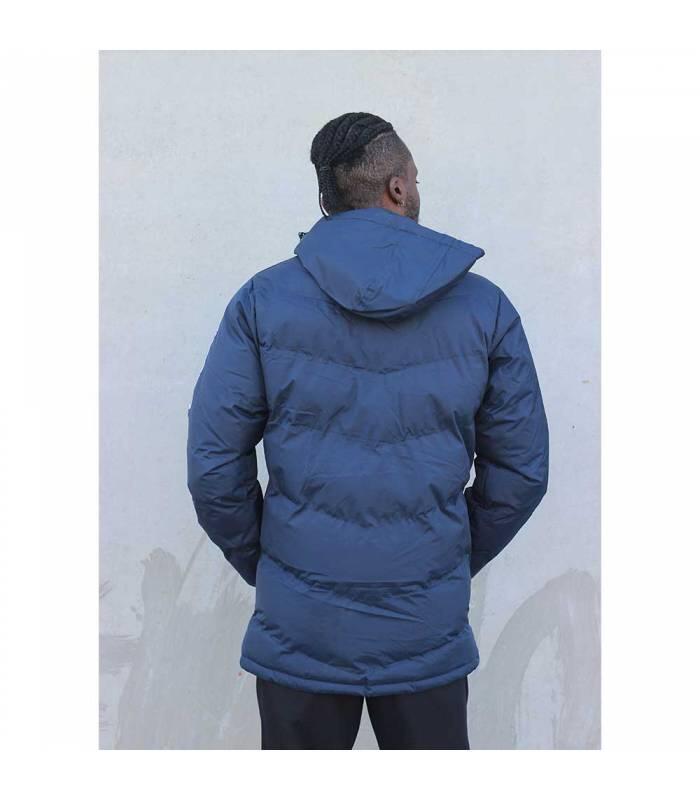 Chaquetón Acolchado Adulto Podio Givova Marino/Blanco 4/4