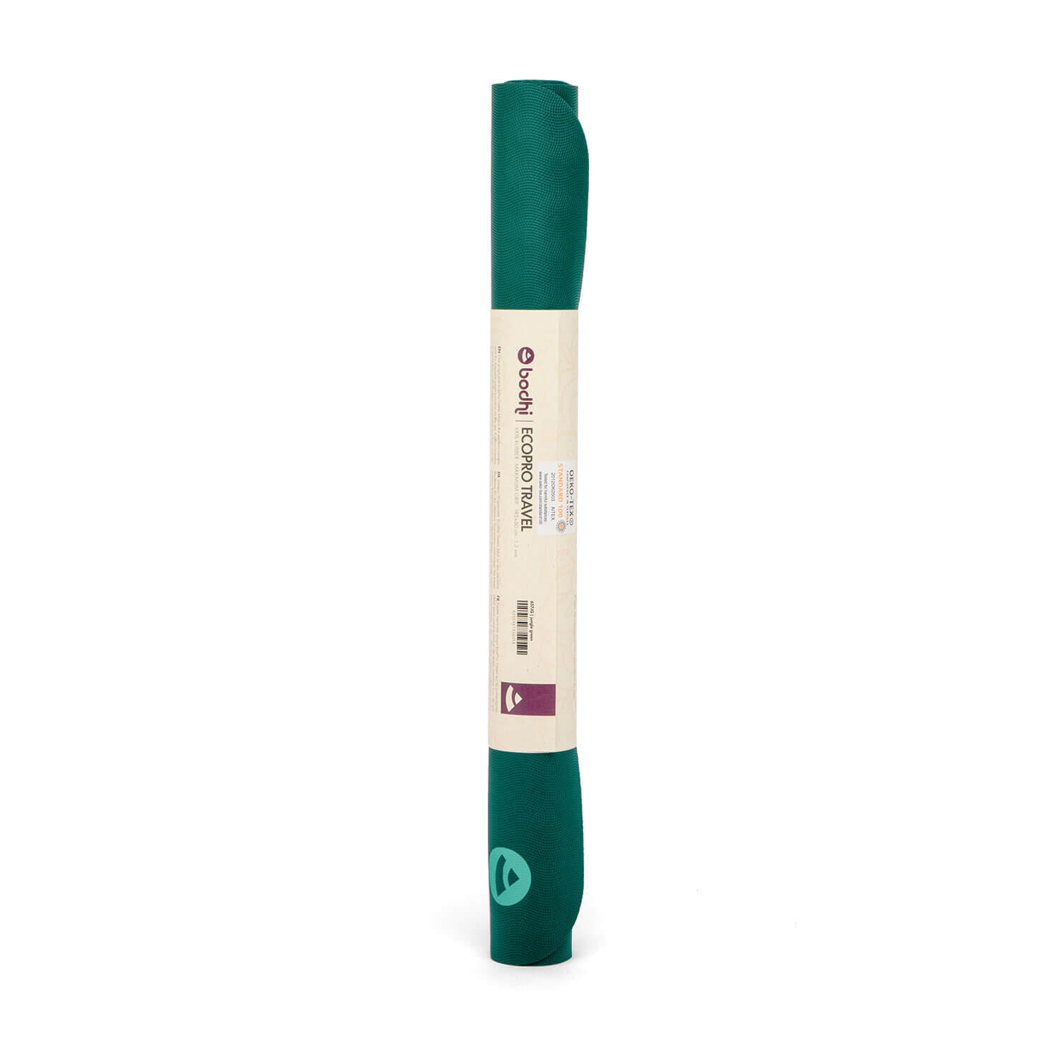Esterilla de yoga de goma Bodhi EcoPro Travel de 1,3 mm, antideslizante 7/7
