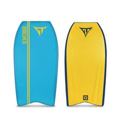 Bodyboard GT, Paulo Costa, Vissenstaart, Blauw/Geel, 41"