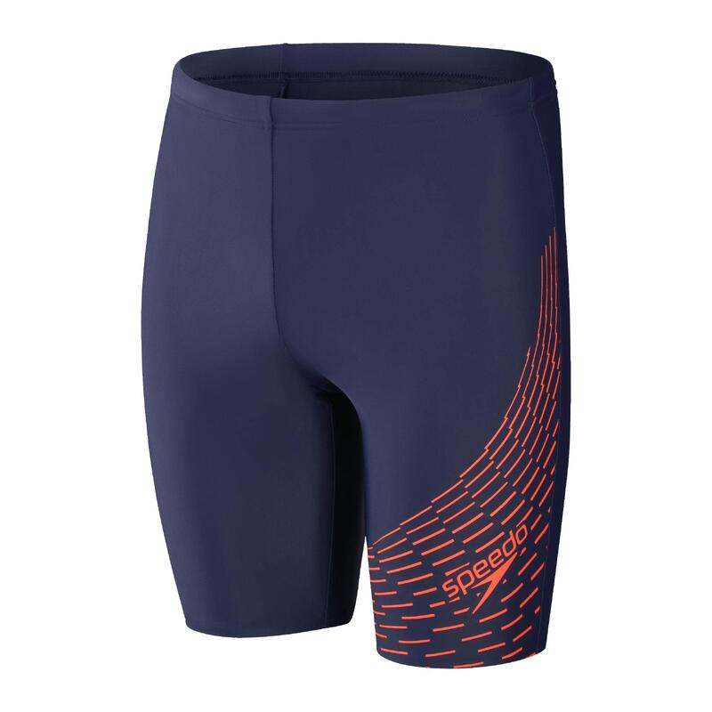 ECO ENDURAFLEX MEN'S MEDLEY LOGO JAMMER - NAVY