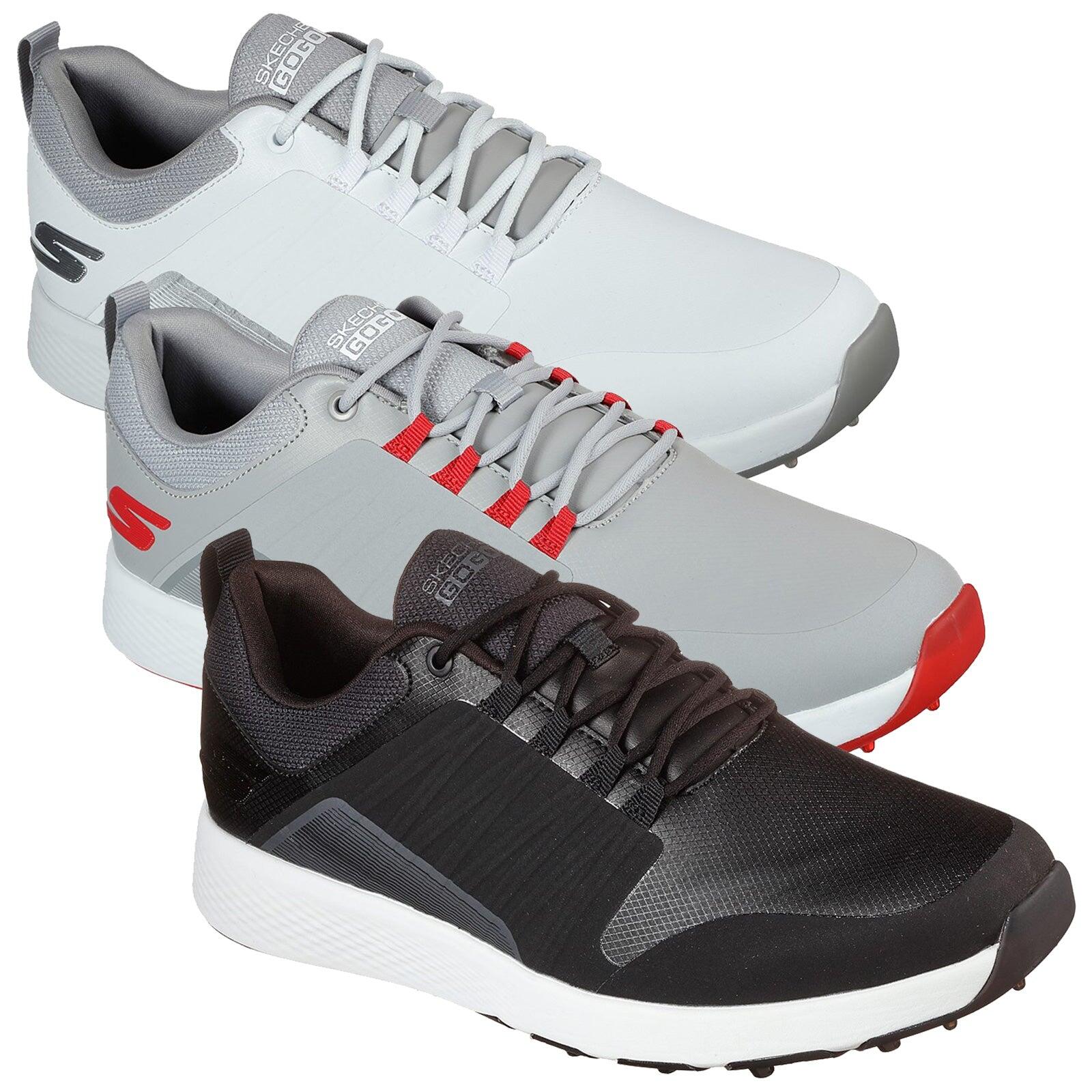Skechers Mens ELITE 4 - VICTORY Golf Shoes - BLACK/WHITE 2/7