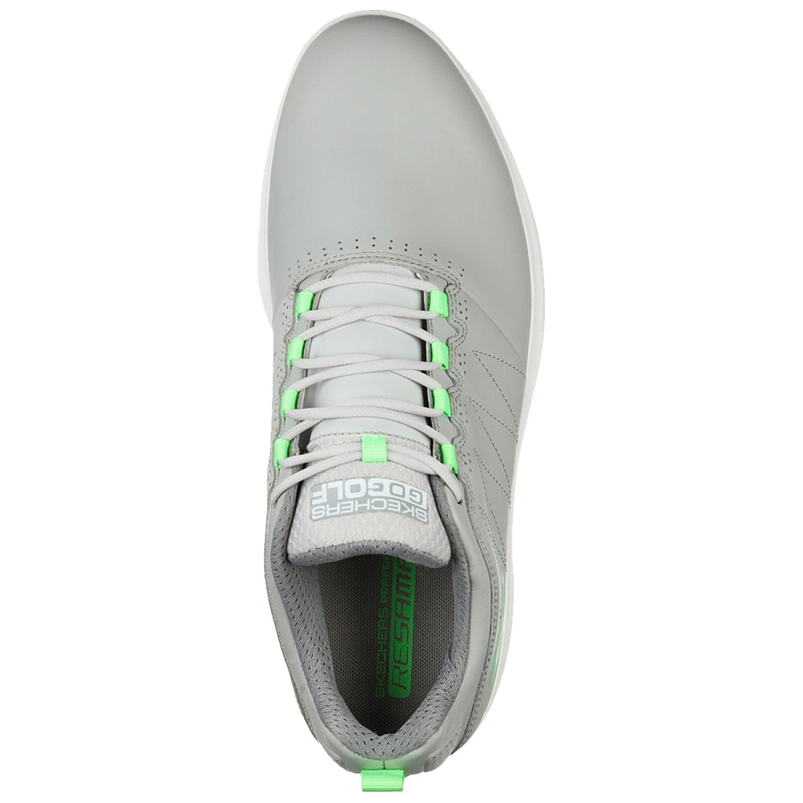 Skechers Mens PRO 4 LEGACY Golf Shoes - GREY/LIME 6/7