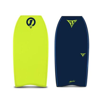 Bodyboard GT, One, Limette/Dunkelblau, 41