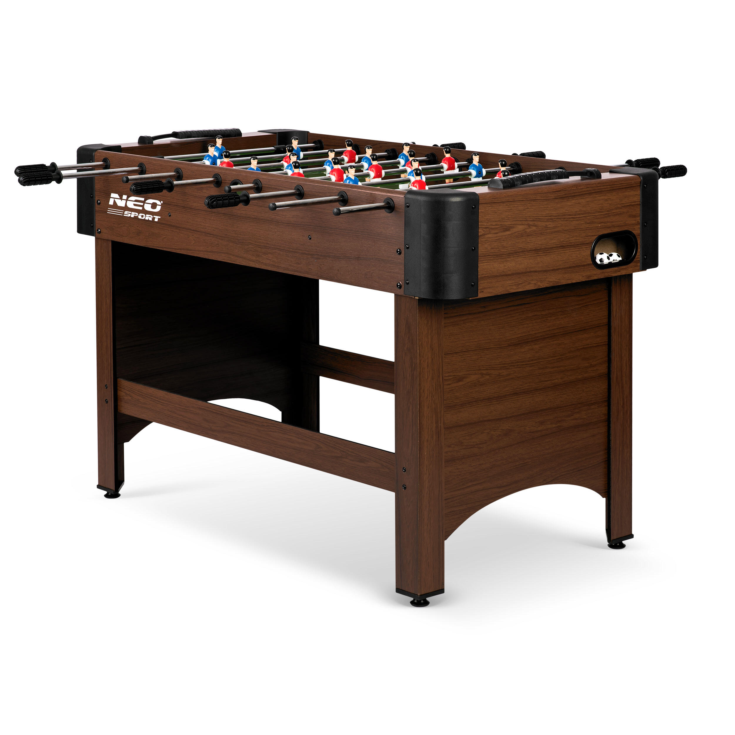 Tavolo da calcetto biliardo bambini Neo-Sport Ns-804, Marrone 3/6