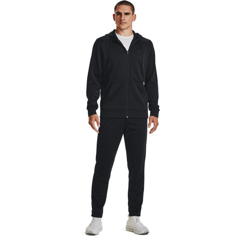 Capot Under Armour Fleece Full-Zip Hoodie, Noir, Hommes