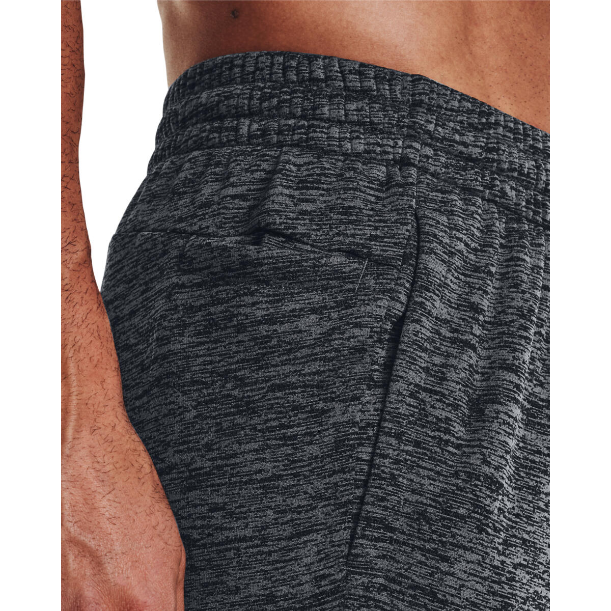 Pantalon Under Armour Fleece Joggers, Gris, Hommes 4/5