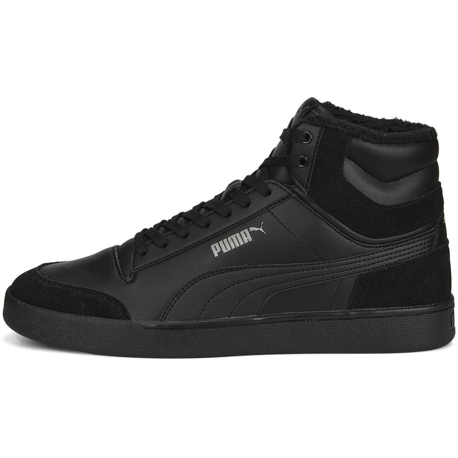 Botas Puma Shuffle Mid Fur, Preto, Homens