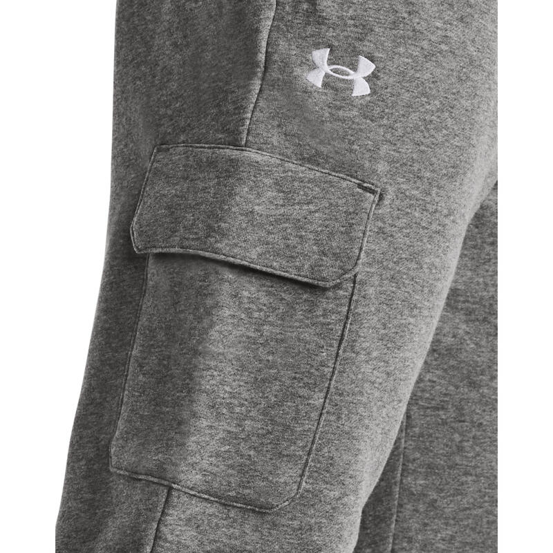 Calça Under Armour Rival Fleece Cargo, Cinza, Homens