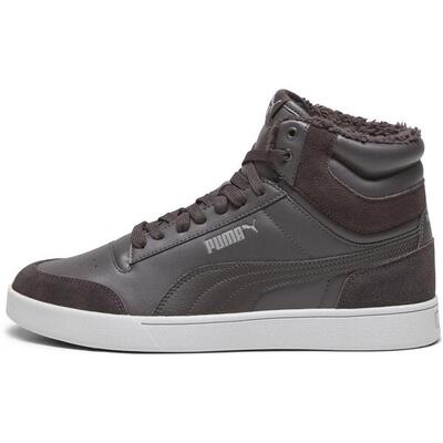 Botas Puma Shuffle Mid Fur, Gris, Hombre