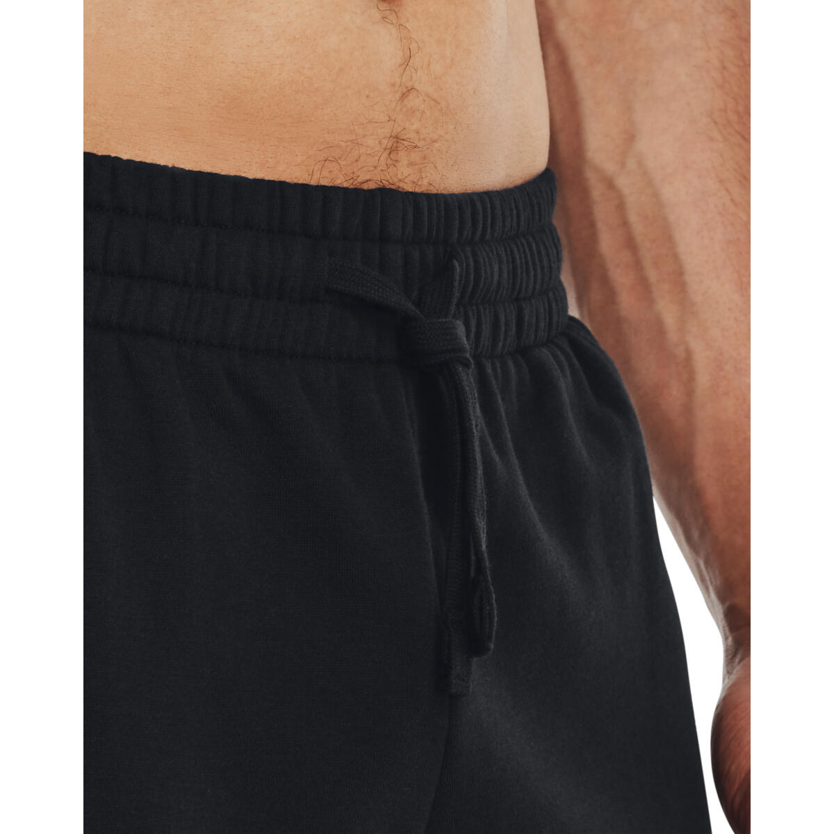 Pantalon Under Armour Rival Fleece Cargo, Noir, Hommes 4/6