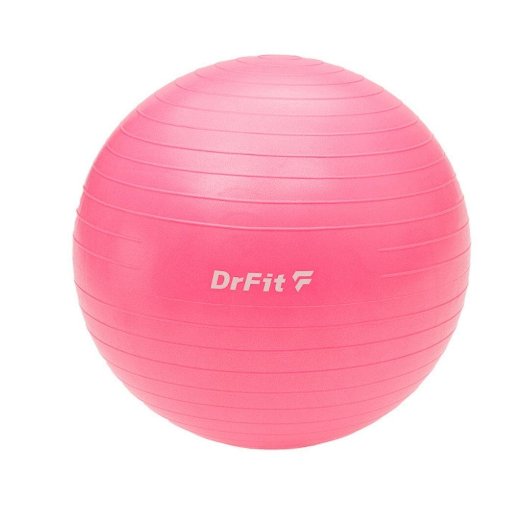 Piłka gimnastyczna gym ball do ćwiczeń gimnastycznych i fitness z pompką DrFit 2/5
