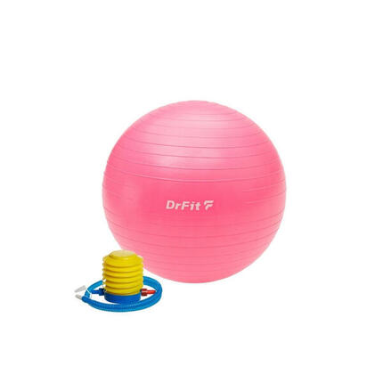 Piłka gimnastyczna gym ball do ćwiczeń gimnastycznych i fitness z pompką DrFit