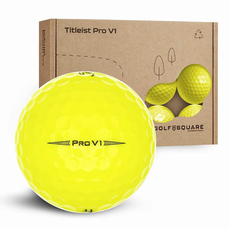 Seconde Vie - Titleist Pro V1 - Jaune - Tres Bon - 24 Pièces