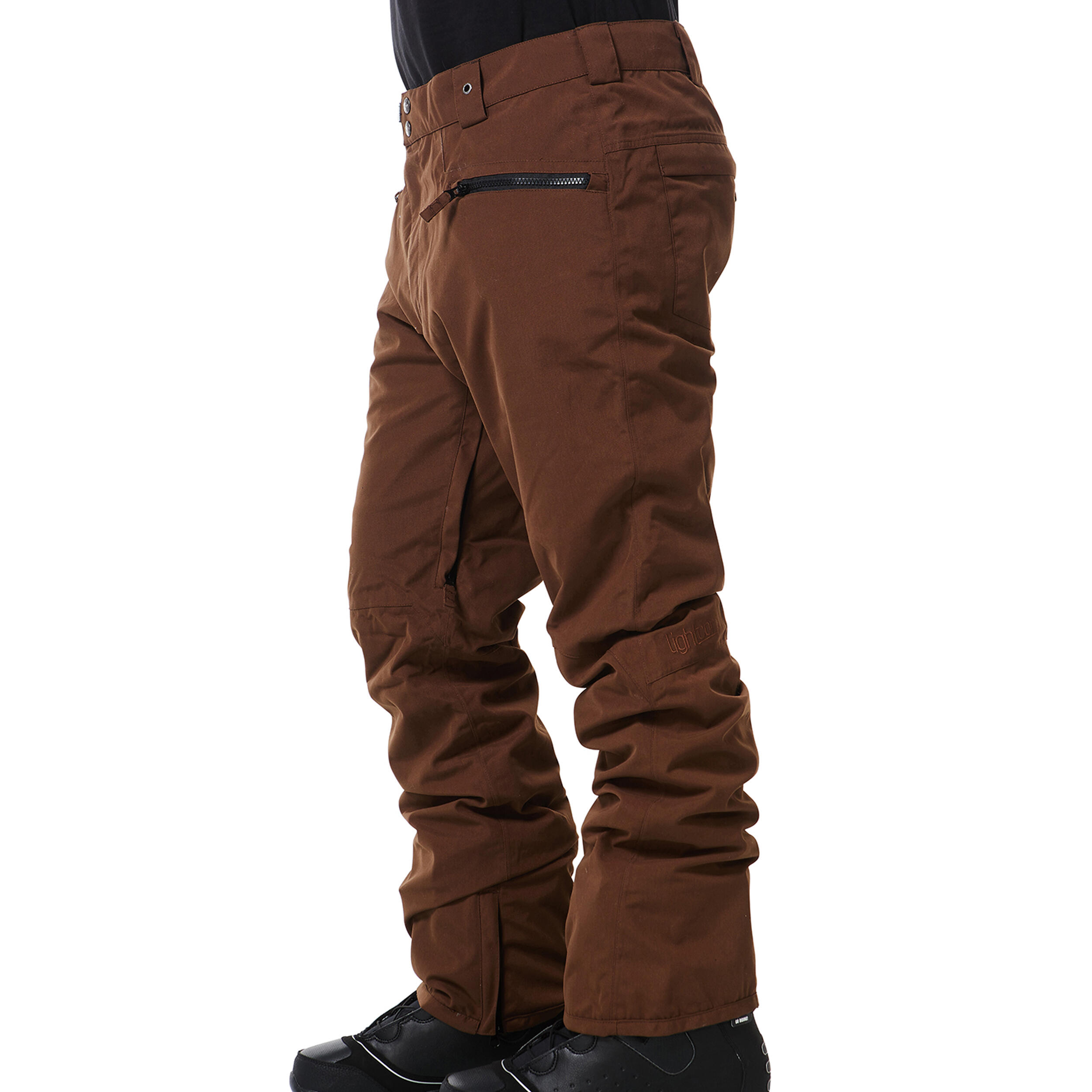 Ski-/Snowboardhose Herren - MOONSHINE dark brown 2/5