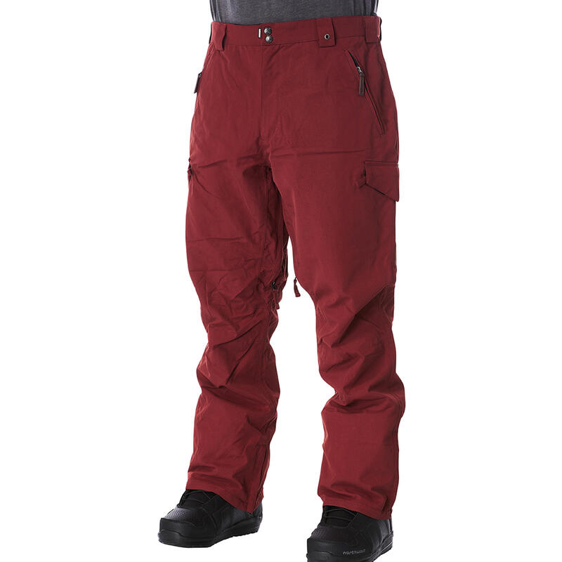 Ski-/Snowboardhose Herren - DAGGER bordeaux