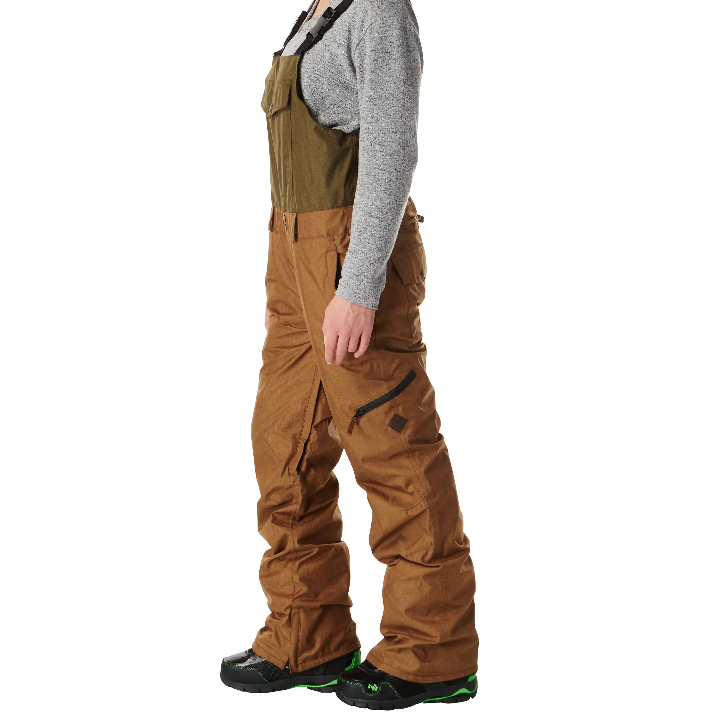 Ski-/Snowboardhose Damen - Leela bone-olive 3/5