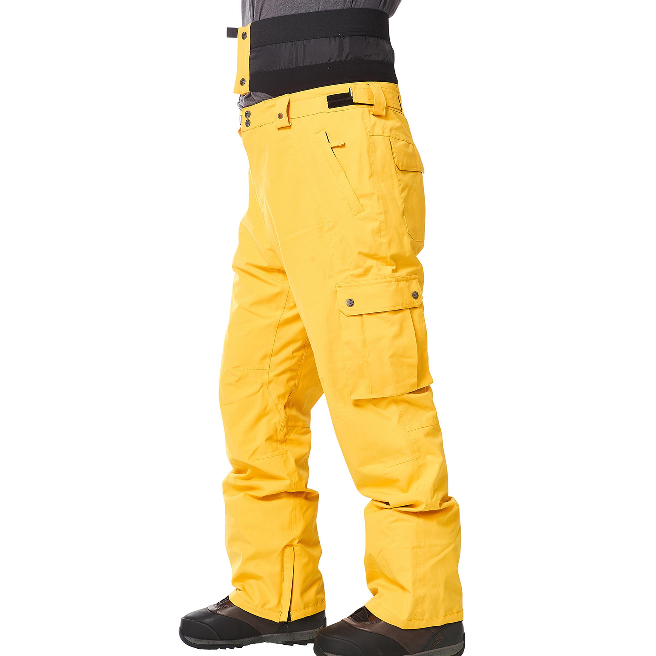 Ski-/Snowboardhose Herren - CARTEL EVO mustard 3/5