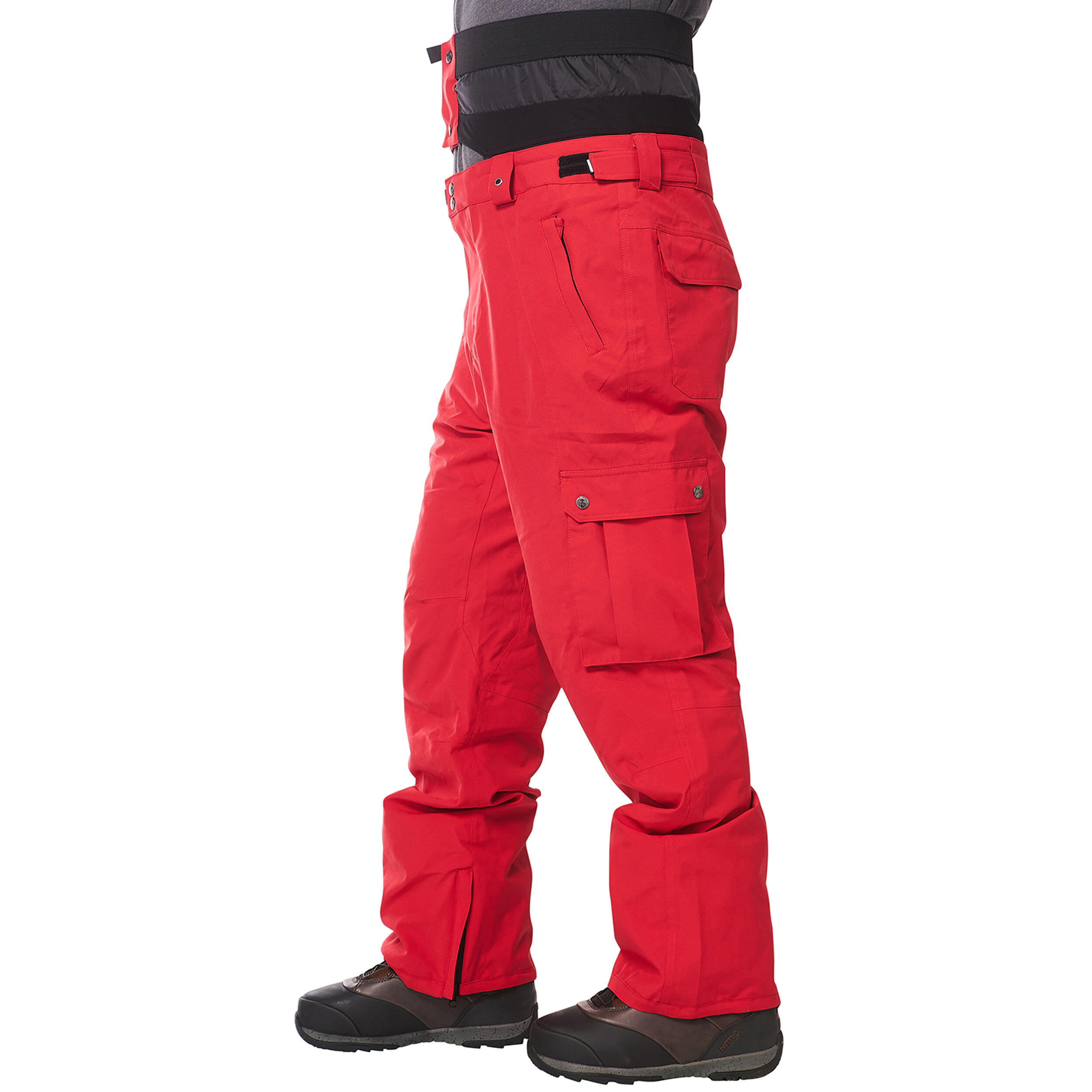Ski-/Snowboardhose Herren - CARTEL EVO red 2/6