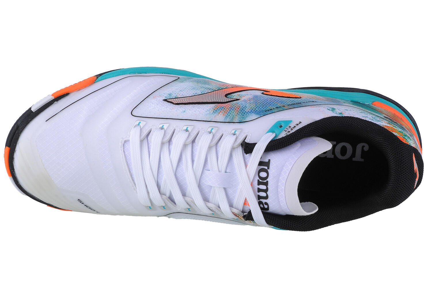 Scarpe da calcio Uomo Joma Invicto 23 Indoor bianco 3/4