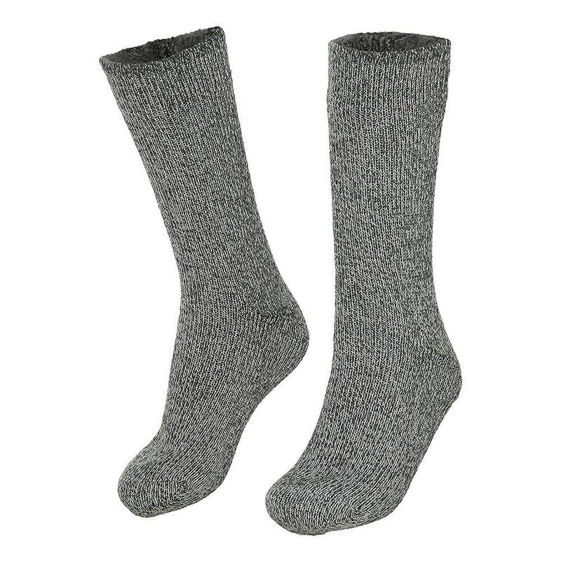 Heat Keeper Femme Chaussettes thermo-isolantes Medium Grey