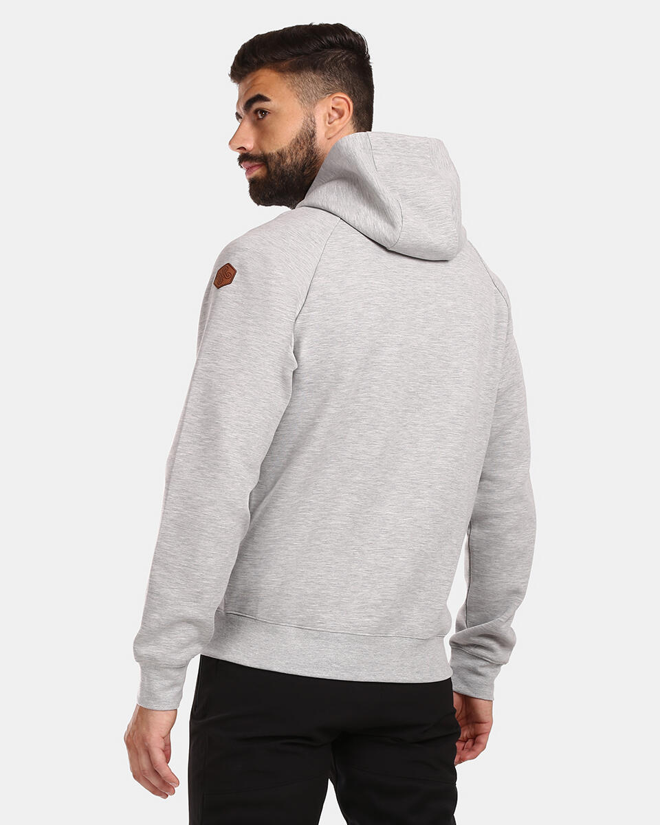 Sweat à capuche en coton pour hommes Kilpi FJELA-M 3/5