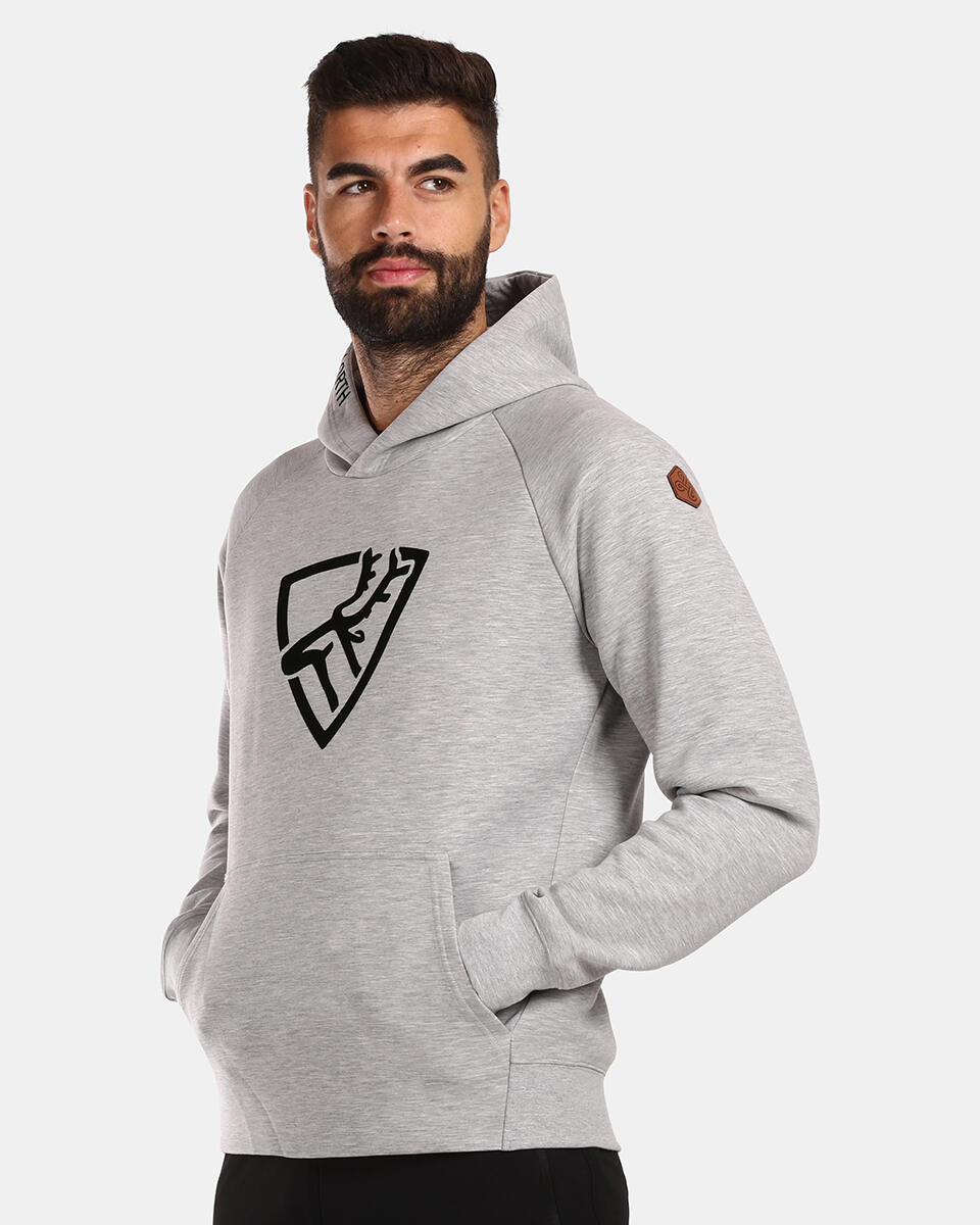 Sweat à capuche en coton pour hommes Kilpi FJELA-M 2/5