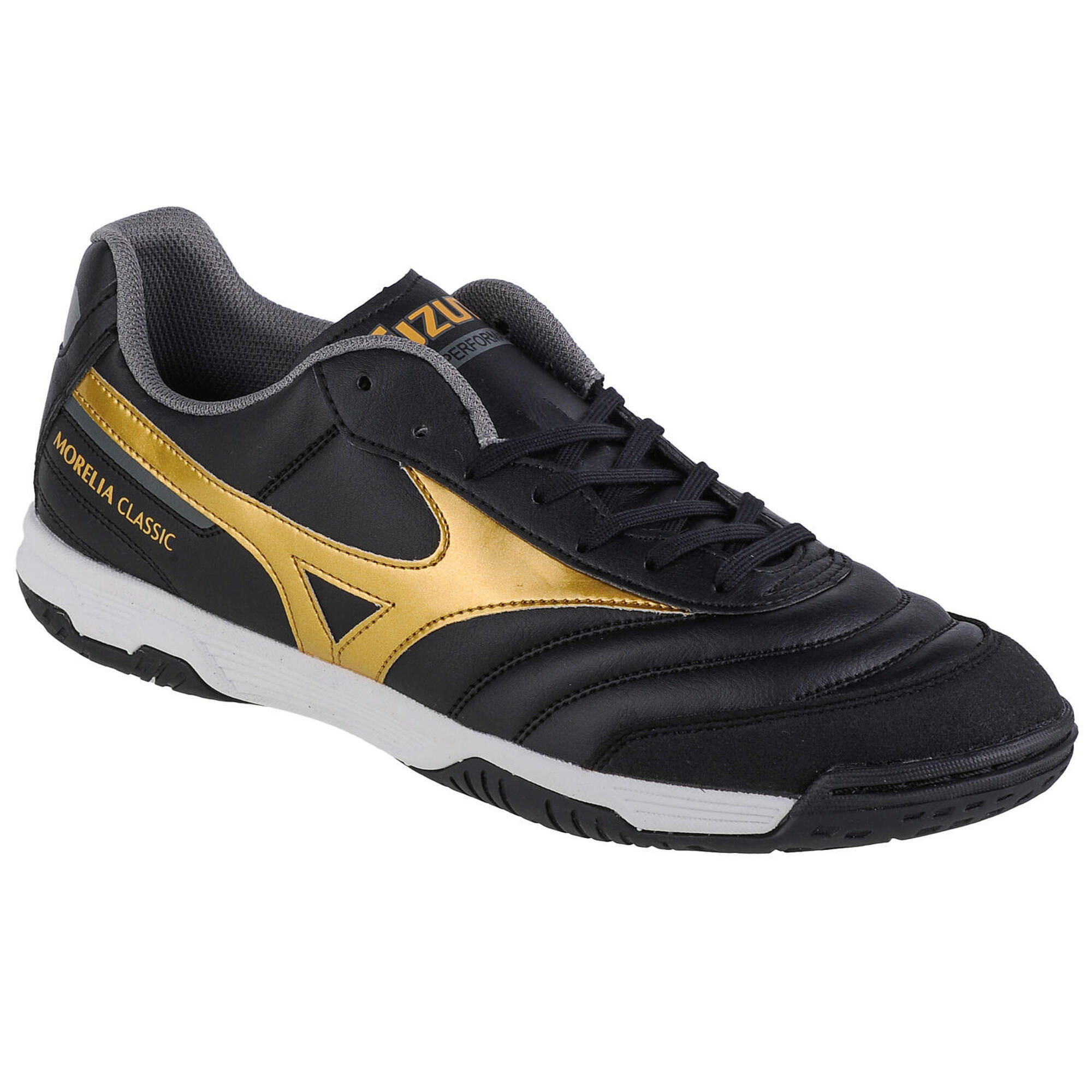 Mizuno - Chaussures De Foot En Salle Pour Hommes Morelia Sala Classic In - Chaussures De Football - Jaune|noir - 46 - Decathlon