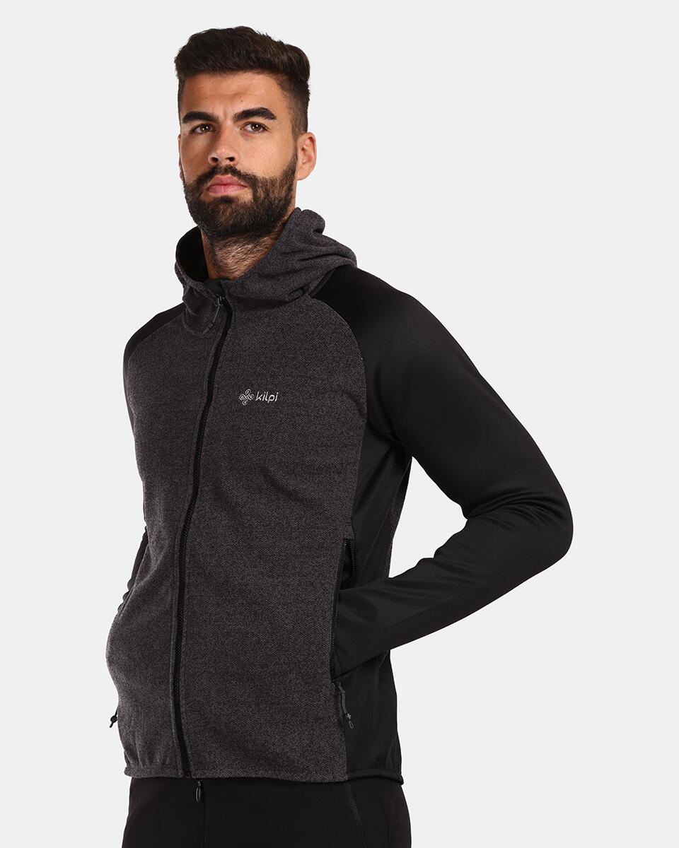 Couche intermédiaire en polaire pour hommes Kilpi VERSAM-M 2/5