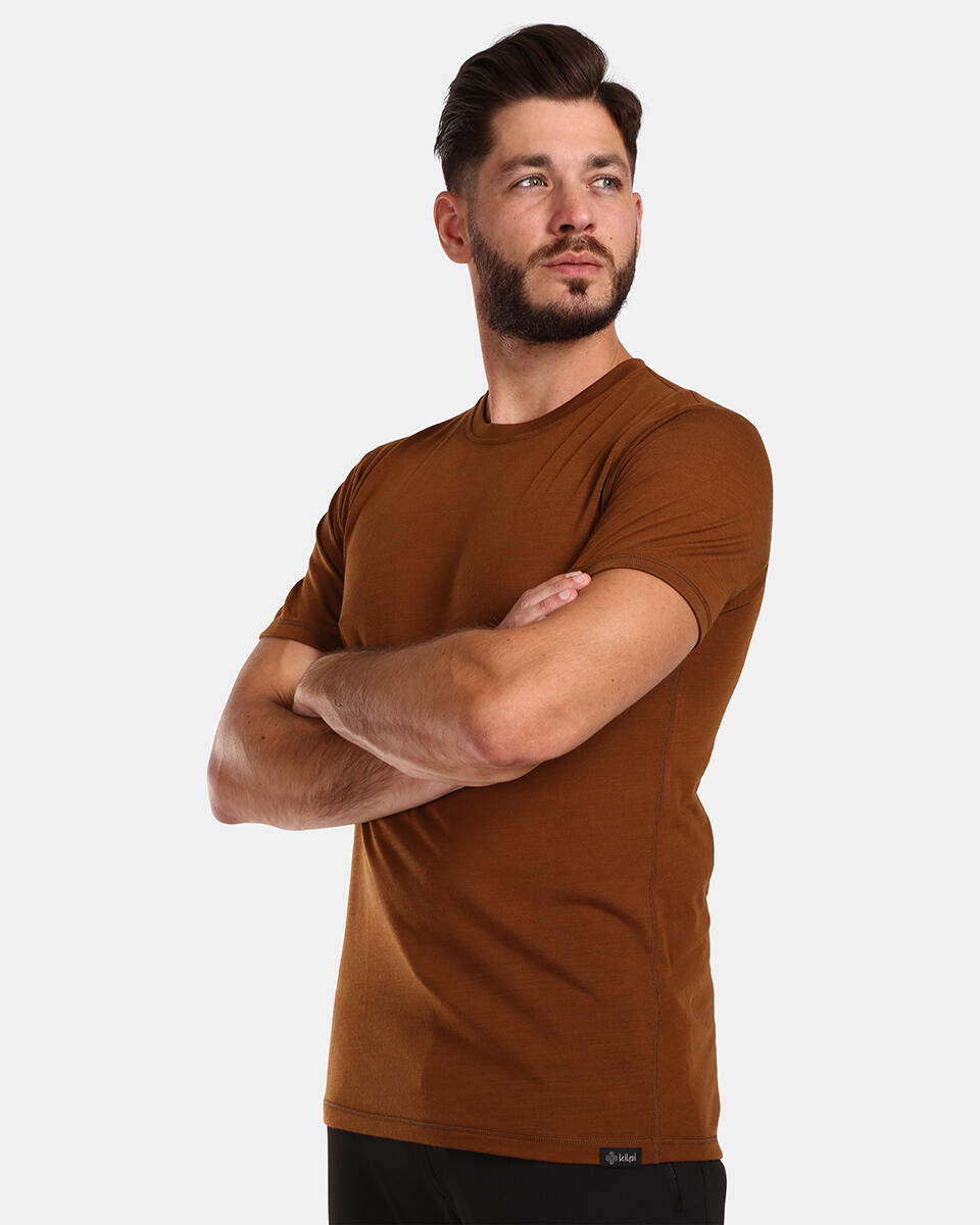 Heren merino wol T-shirt Kilpi SLOPER-M 2/4