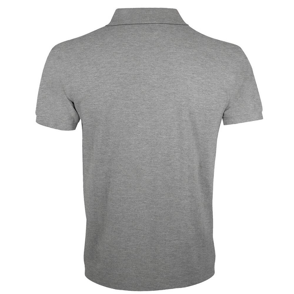 Prime Pique PoloShirt, Kurzarm Herren Grau meliert 2/5