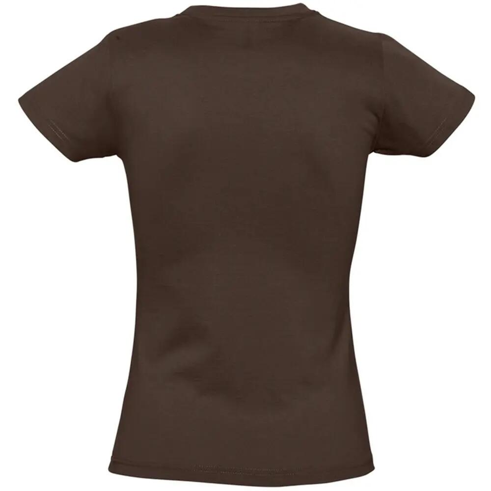 Tshirt manches courtes IMPERIAL Femme (Marron) 2/4