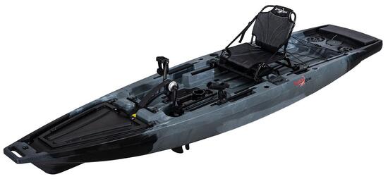 Kajak wędkarski z napędem nożnym do pływania Scorpio Pedal fish Big Max 125