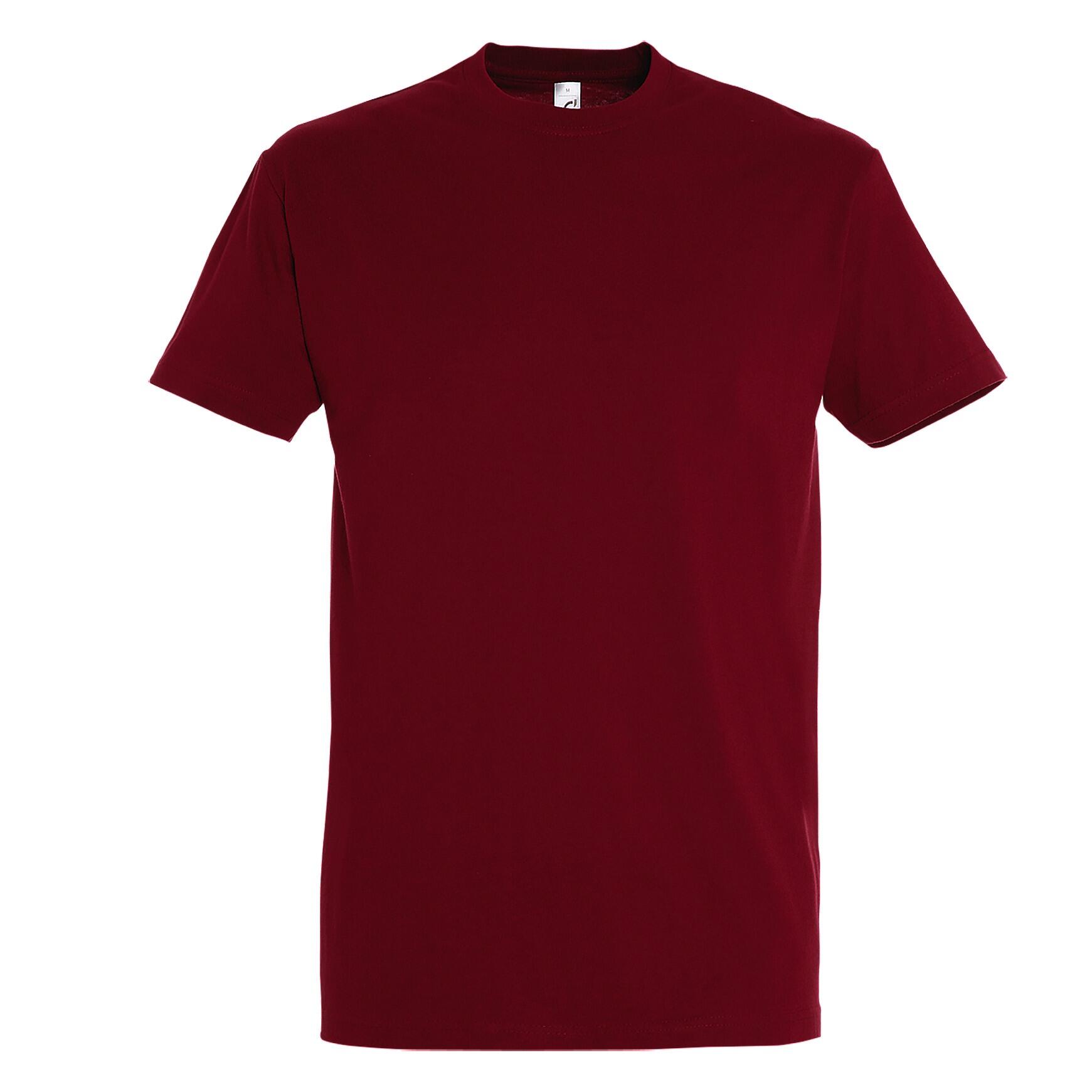 SOL'S Mens Imperial Heavyweight Short Sleeve TShirt (Chilli Red)